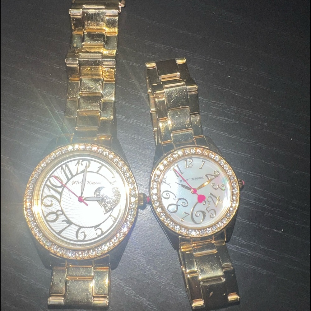 Mom and Daughter Betsey Johnson Watch